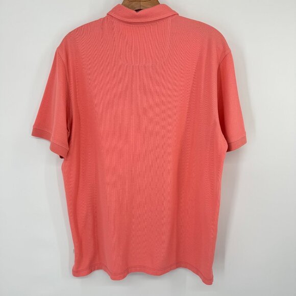 Tommy Bahama Island Zone Coral Polo Shirt mens size medium - Picture 9 of 12
